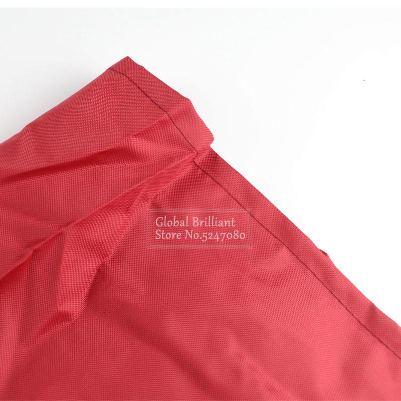 210D Für 8-13Ft Großsegel-Baumabdeckung Bootssegelabdeckung Wasserdicht Anti-UV-Sonnenschutz Staubdichte Baumsegelabdeckung Bootsabdeckung Rot