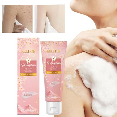 Sakura Moisturizing Fragrance Shower Gel Gently Cleanses, Moisturizes and Nourishes The Skin, Fresh Fragrance Perfect for Christmas
