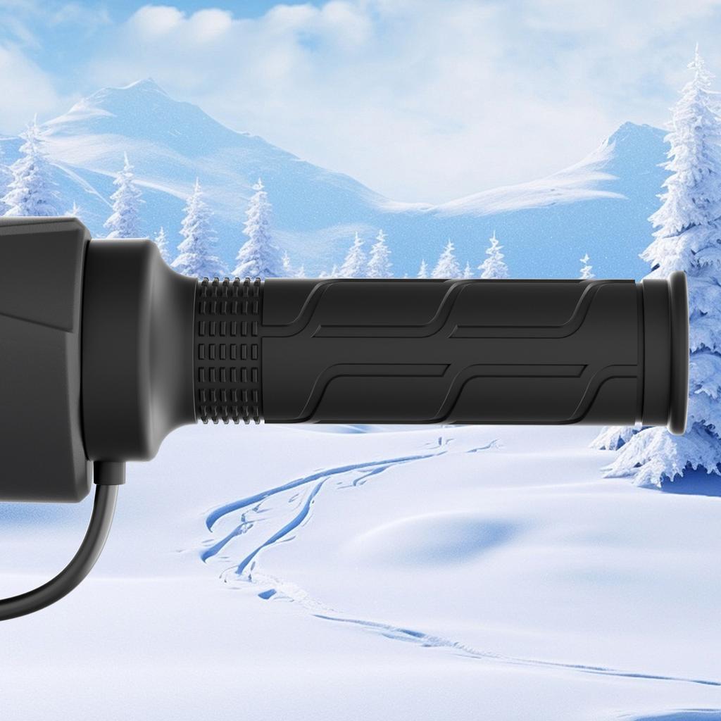 12V 22mm Motorcycle Heated Grips Universal Electric Heating Handle Motorbike Hand Heated Grips Hand Warmer