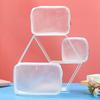 Zipper/Self Sealing Travel Organizer Transparent Printing Beautician Cosmetic Bag