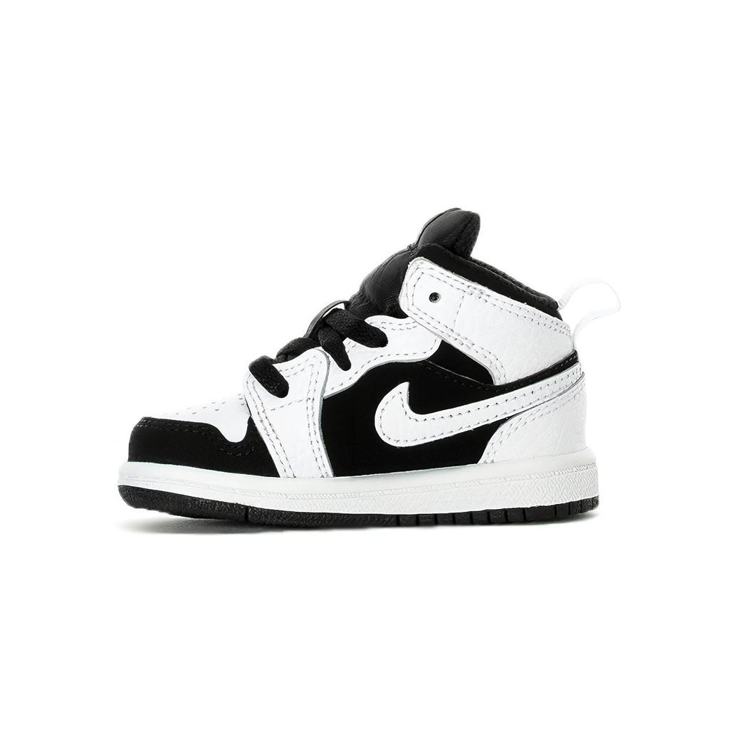 Jordan 1 Mid White Black TD 640735-113