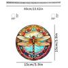 Personalized Butterfly Door Hanging Decor Acrylic Stain Glass Window Hanging Craft Colorful Bedroom Living Room Home Decoration