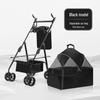 Lightweight, Detachable & Foldable Pet Stroller for Dogs, Cats, Teddy Bears & Small To Medium-Sized Pets