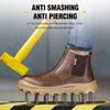 Steel Toe Cap Shoes For Men Protective Shoes Work Boots Puncture Proof Safety Shoes Men Work Shoes Sneakers Construction Shoes
