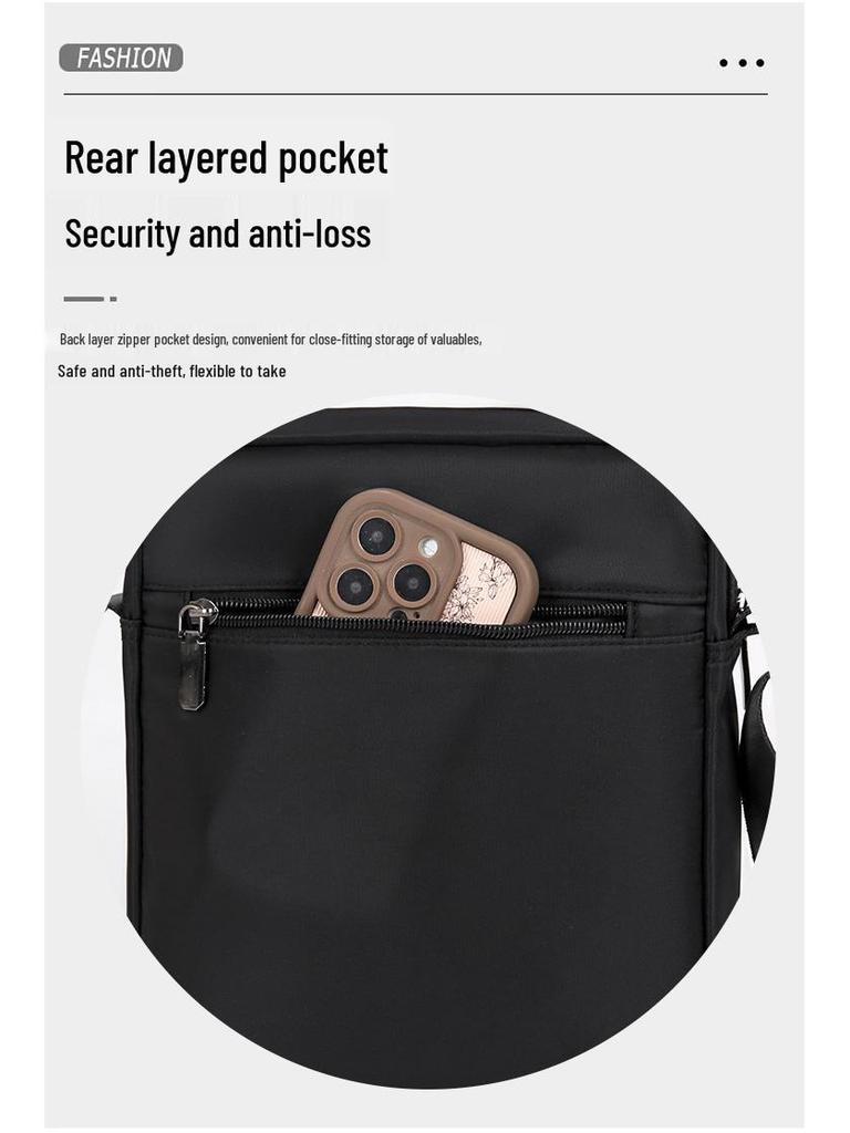 2025 Herren Vielseitige Business Umhängetasche - Lässige Einzel-Schulter Handtasche & Messenger Bag