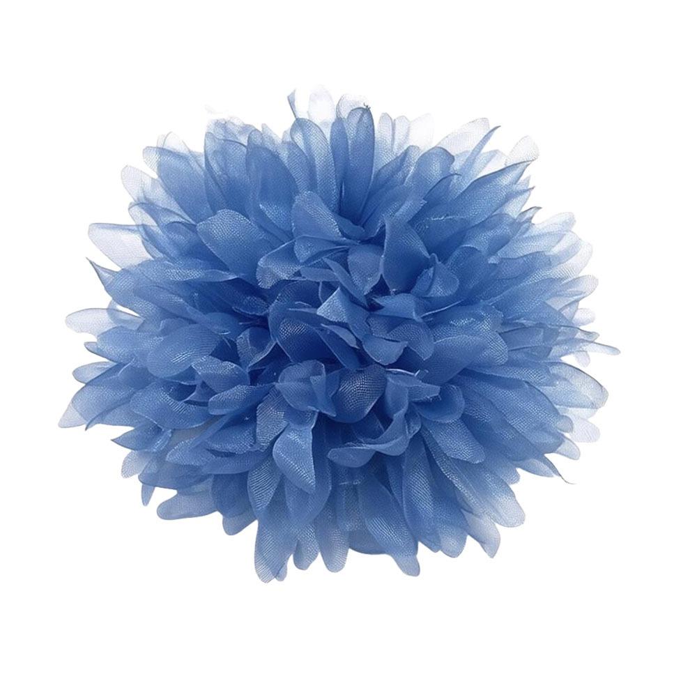 

Clothing Dress Neck Decoration Lace Flower Brooch DIY Clothing Corsage Wedding Banquet Sky blue