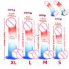 Hot Sale Glass Dildo Female Double Color Dildo Sex Adult Products Female Butt Plug Masturbation Devices