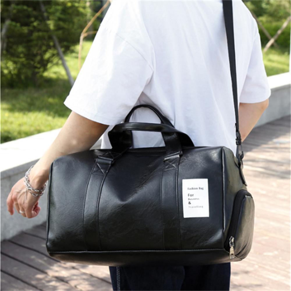 New Short-Distance Travel Bag Fitness Bag Trendy Women's Yoga Sports Training Bag Men's Handbag Carry Travel Bag