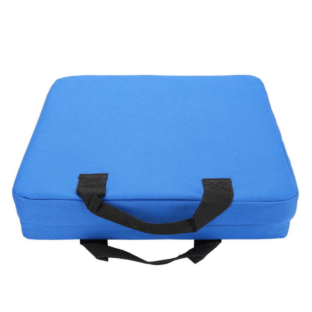 Skládací stadionový sedák s opěrkou zad, přenosná rukojeť, podsedák na tribunu pro venkovní použití