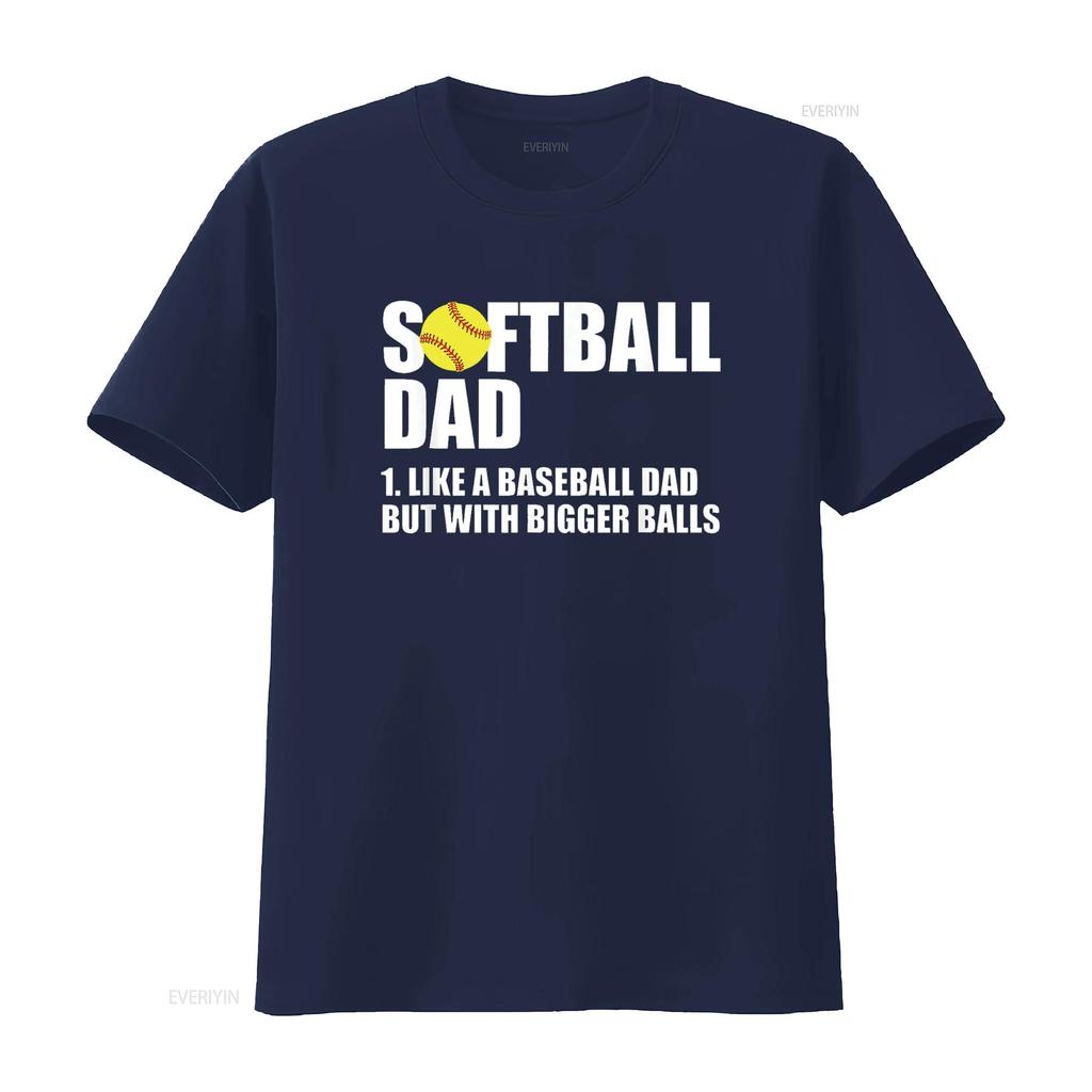 Softball Dad Definition Funny T Shirt vintage Washed Unisex Stylish designer clothes Comfortable graphic homme fashion