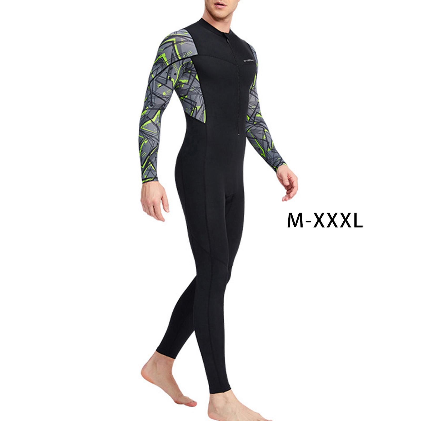 

Men s Wetsuit 92% nylon+8% Spandex Full Body Wetsuit Long Sleeve Warm Rashguard Diving Swimming Surf Scuba Wet Suits Swimsuit XL