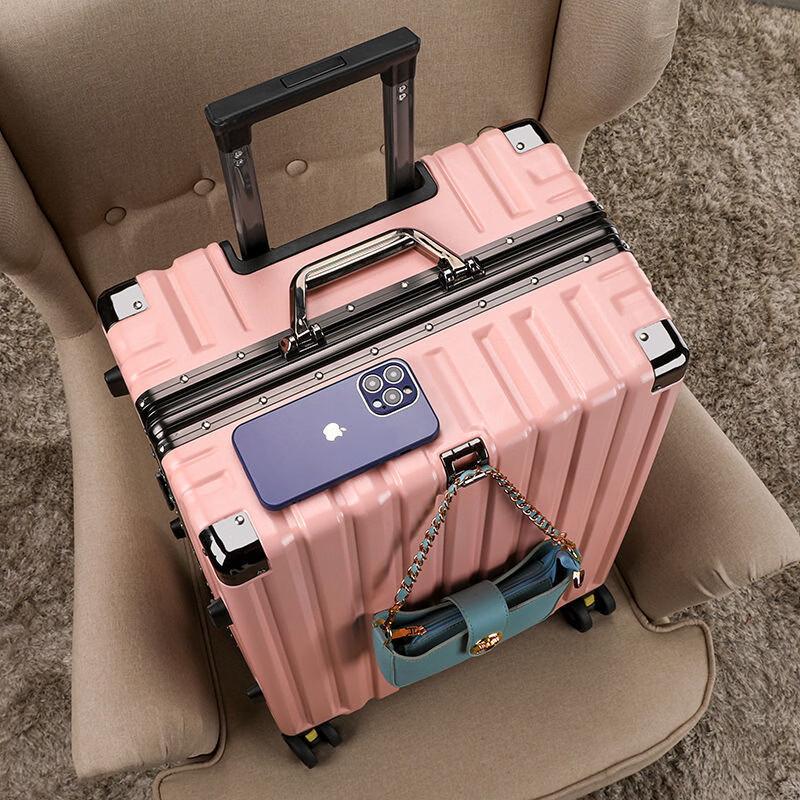 Lishen Aluminum Frame Trolley Suitcase