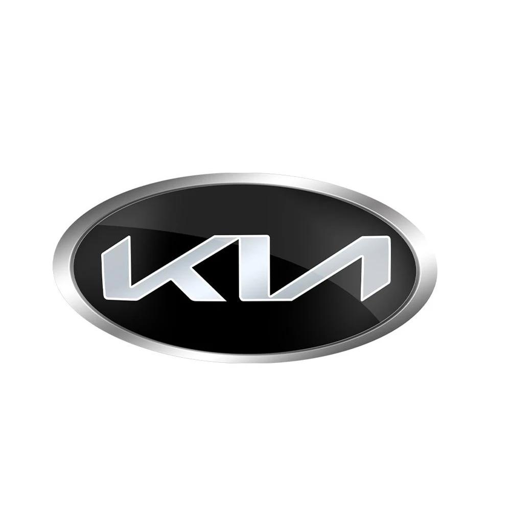 AGF3 Insignia Emblema KIA para Capó Delantero y Maletero Trasero Pegatina Accesorios Para KIA Sportage Ceed Sorento Cerato Optima Picanto Rio Soul
