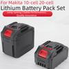 20 Cell 18650 Lithium Battery Lithium Ion 36V Battery Kit For Makita Battery Case  Power Tools