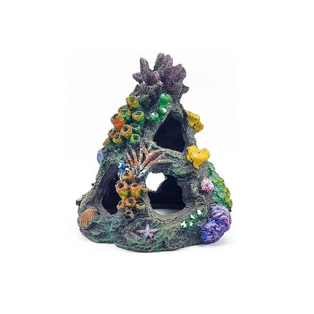 Aquarium Colorful Decoration Artificial Resin Fish Tank Accessories Ornament Aquarium Decoration Resin