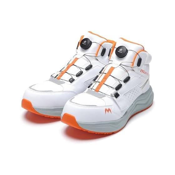 MARUGO Unisex Adult Safety Shoes Work Shoes Dial Cushion Anti-Slip Sole Resin Toecap 4E Oil Resistant Mandom DIAL EZ 969 Work Shoes