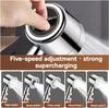5 Spray ABS Portable Shower Head High Pressure Spa Filtered Shower Heads with Stop Button Universal Bathroom Nozzle