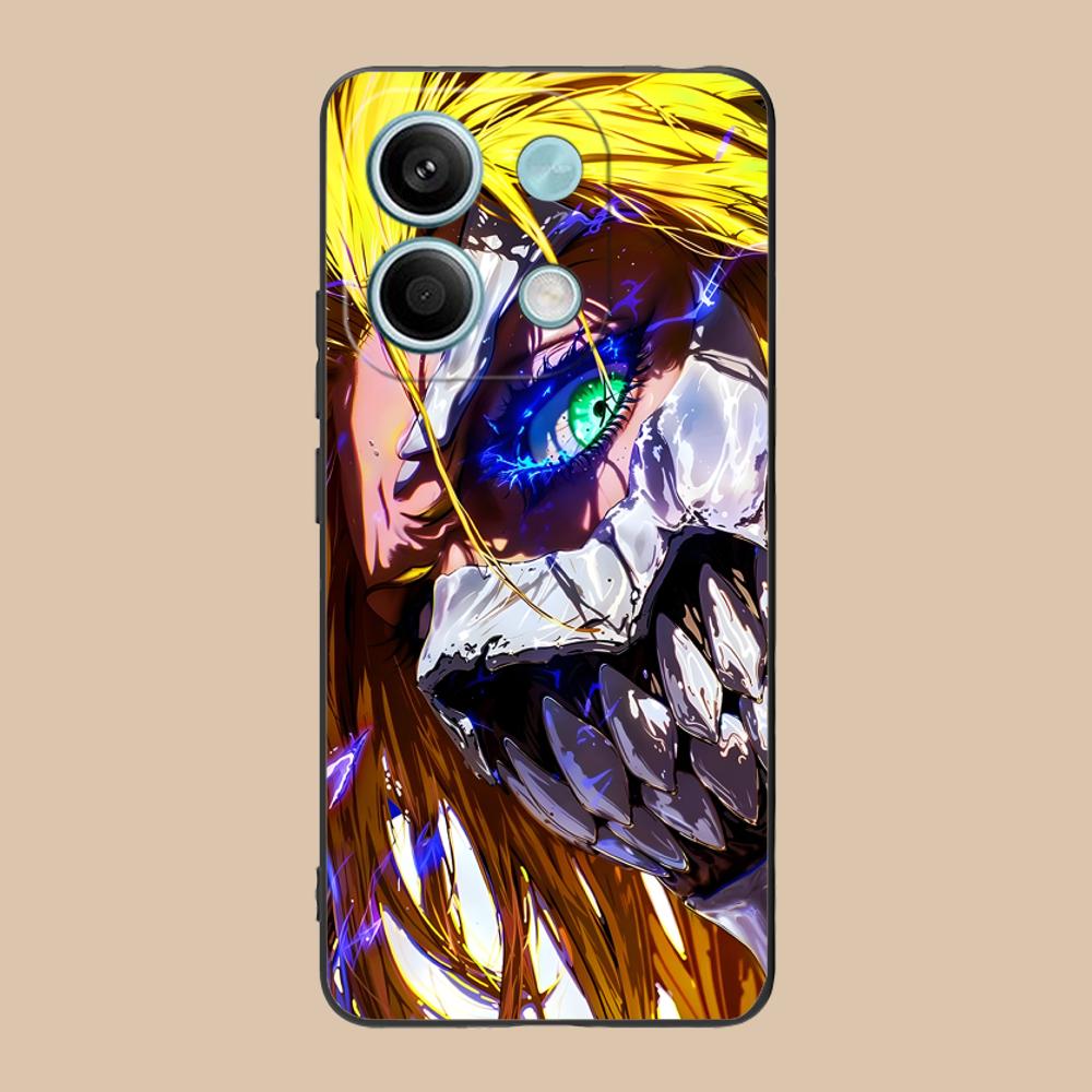 Bleach Tier Harribel Cell Phone Case for Xiaomi 15 14 13 12 Mi 11 T Ultra Lite Pro S X 5G Colorful Printing Cover Luxury Pretty