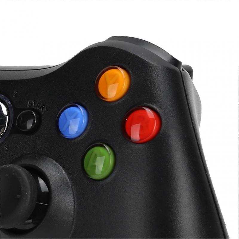 2.4G Wireless Game Controller Gamepad Handle for Xbox 360 PS3 Black