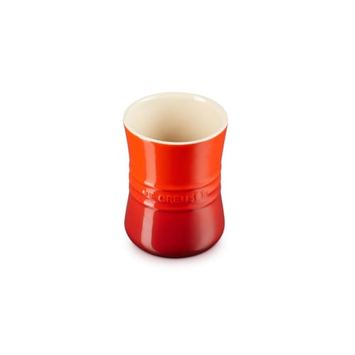 Le Creuset Utensil Clock, Small, Cherry Red, Kitchen Utensil Holder [Official Japanese Product]