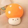 Cute Mushroom Plush Toy Soft Red Mushroom Plushie Pillow Kawaii Squishy Doll Stuffed Hugging Pillows Gift for Kids Gift