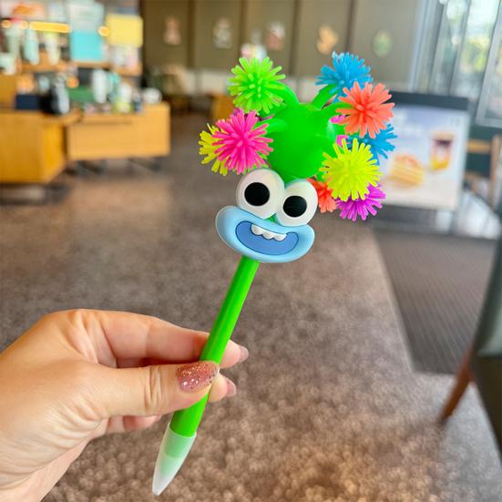 Cute Cartoon Pens Kids Big Mouth Figure Ballpoint Pen Assorted Colors Rollerball Pen Fun Gift for Boys Girls Birthdays And Festive Parties