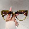 Oversized Cat Eye Glasses Women  New Fashion Vintage Optical Frames Trendy Stylish Design Non-prescription Eyeglasses