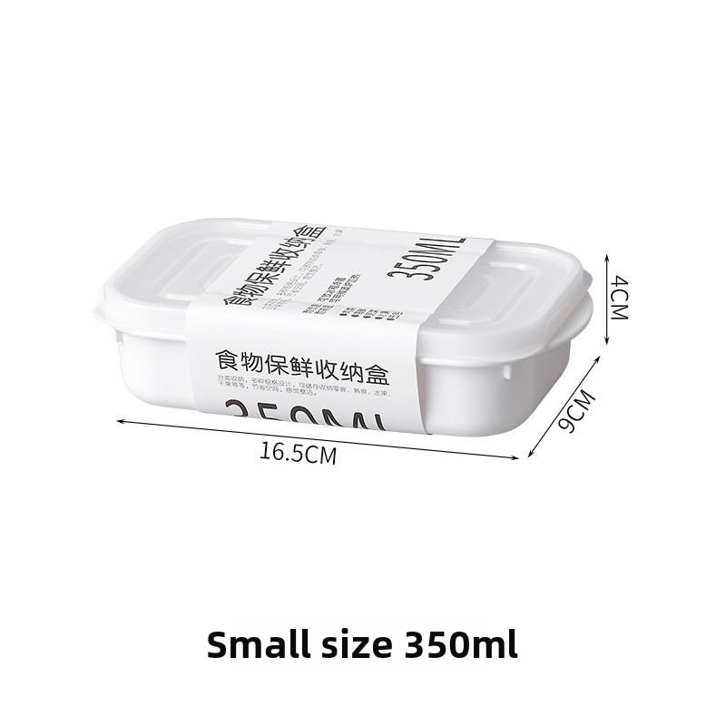 Refrigerator Frozen Meat Preservation Box, Food-grade Refrigerator-specific Plastic Lid, Fruit Preservation, Frozen and Sealed Food Box 350ML