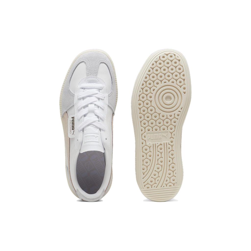 Puma Palermo Leather Women White Rosebay Sugared Almond 397647-04