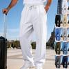 Mens Casual Sports Pants With Noniron Fabric For Daily Wear And Active Lifestyle