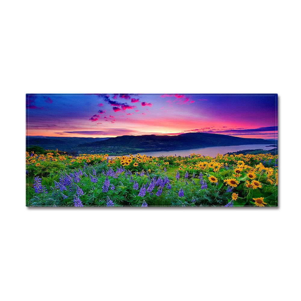 Scenic Door Mat Kitchen Dirt-Resistant Long Absorbent Non-Slip Foot Mat Bedroom Living Room Carpet Floor Mat