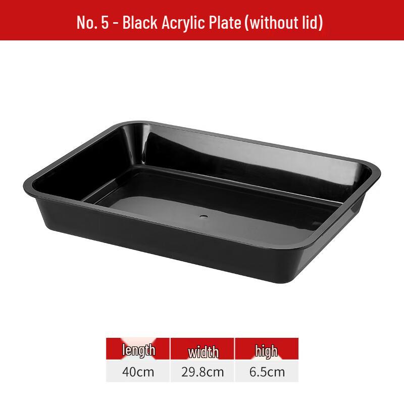 Acrylic Rectangular Serving Tray