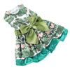 Dog Dress Fashion Cute Christmas Theme Heart Deer Pattern Puppy Summer Dress for Christmas Party