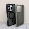 Coque blindée magnétique de luxe mate anti-chute antichoc pour iPhone 15 14 13 12 11 16 Pro Max Charge sans fil pour housse Magsafe