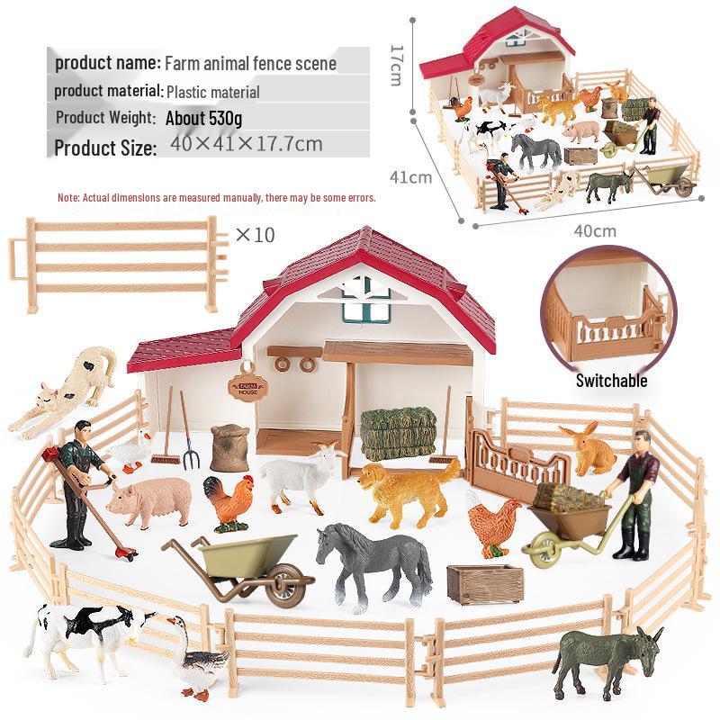 Children's Thousand-Mile Horse Simulation Model Toy and Sand Table Set