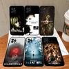 Horror Games S-Silent H-Hill Phone Case For IPhone 17 16 15 14 13 12 11 Pro Max Plus Mini Silicone Black Cover