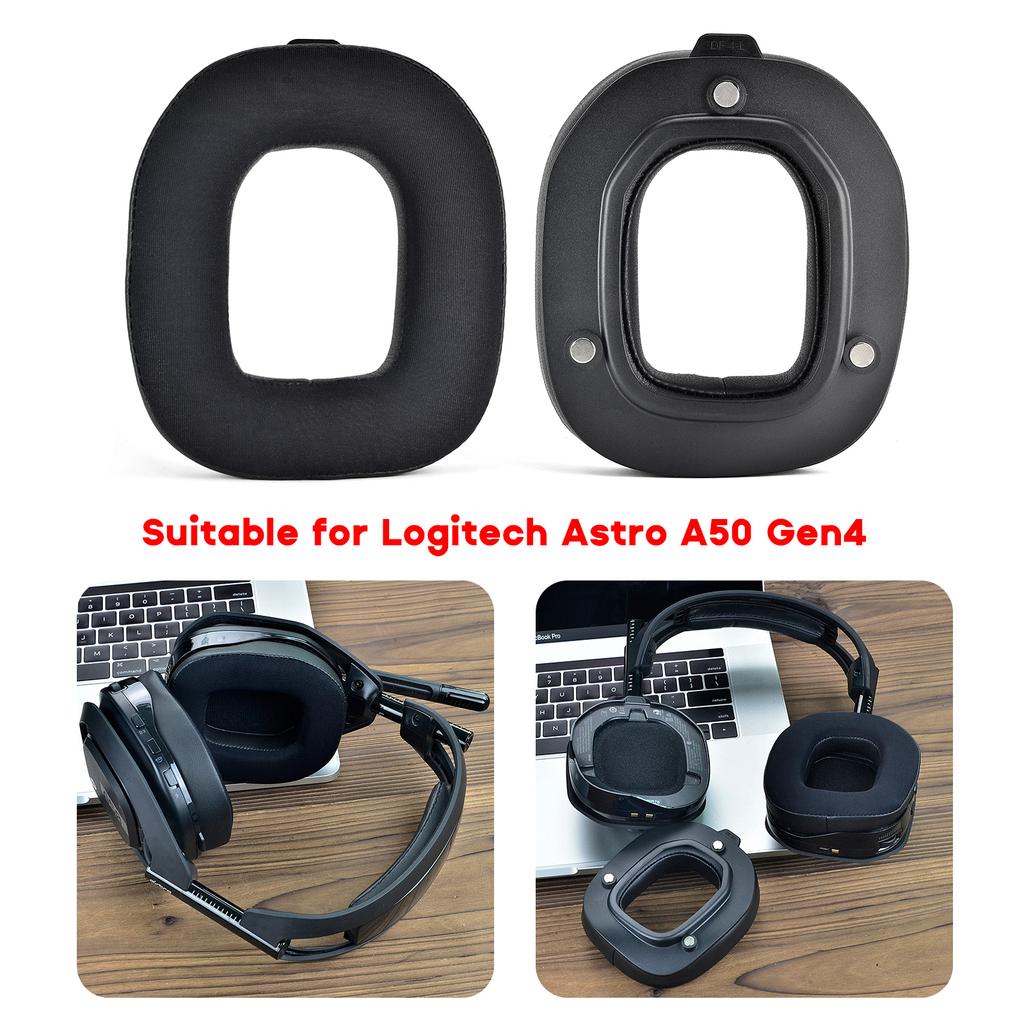 Geekria QuickFit Coussinets De Rechange Pour Casque JBL Quantum 200, Quantum 300 (Noir