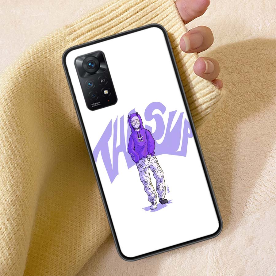 Rapper T-Thasup T-ThaSupreme Phone Case For Redmi Note 13 14 15 Pro Plus 12 13C 12C 15C 9 10 10C 9T 9C 9A TPU Soft Cover Clear C