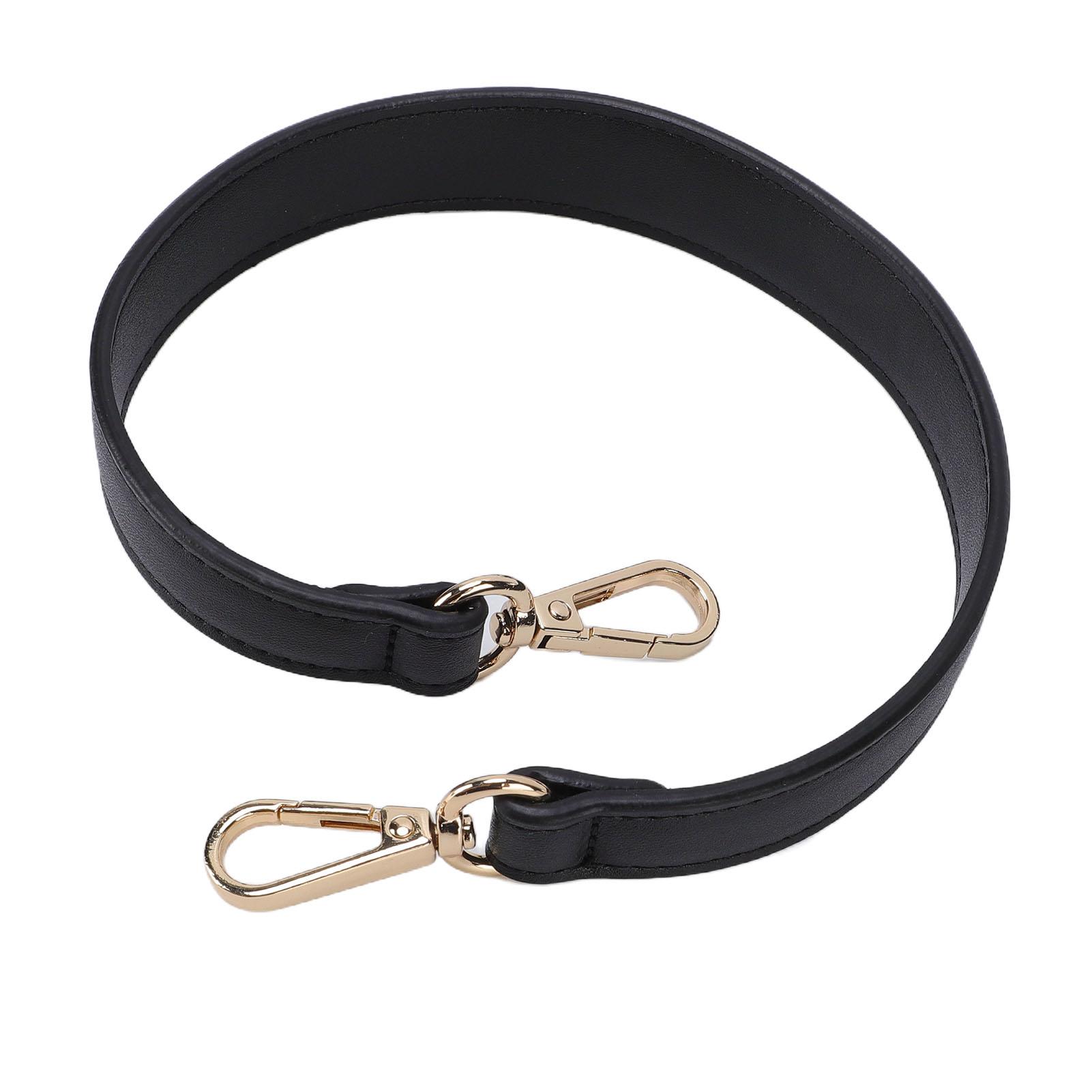 19 Inch Replacement Purse Strap PU Leather with Hook Strap Handle for Handbag Shoulder Bag чёрный