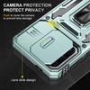 For Samsung Galaxy A36 5G/A56 5G Case Kickstand Slide Lens Lid PC+TPU Drop-Proof Phone Cover