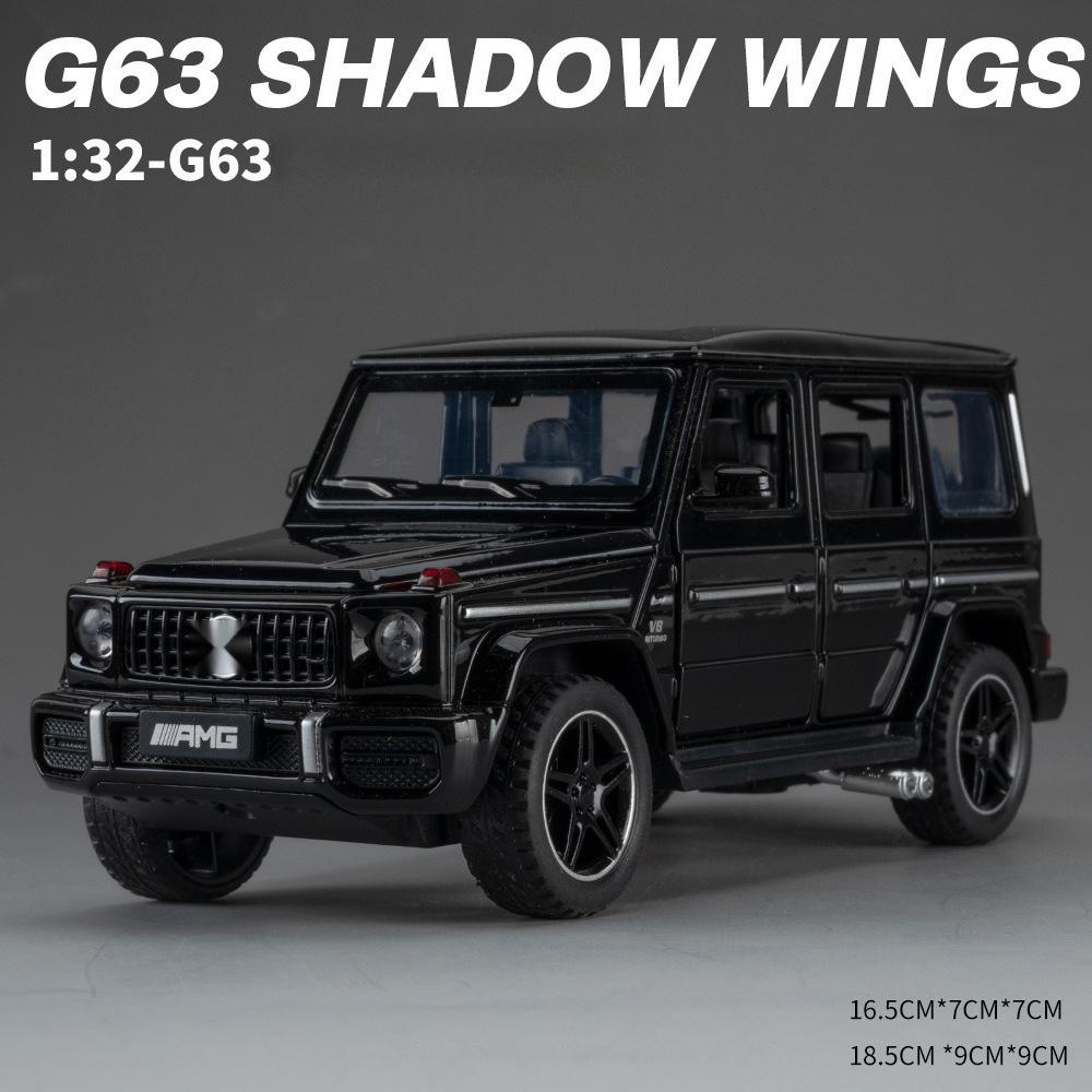 1:32 Benz G63 SUV Alloy Model Car Toy Diecasts Metal Casting Sound and Light Car Toys For Children Vehicle