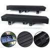 Car Black Flex Step Side Tailgate Moulding Cap 2 Pcs Left Right For 09-14 F-150