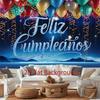 Photography Party Photo Backdrop 1pc - Polyester Party Decor
