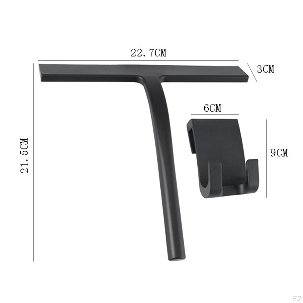 Crystal Clear Shower Squeegee for Bathroom