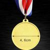 1 Piece Competition Awards Metal Winner Medals For Ball Games 5Cm Gold/Silver/Bronze Medal Students Rewards With Neck Ribbon