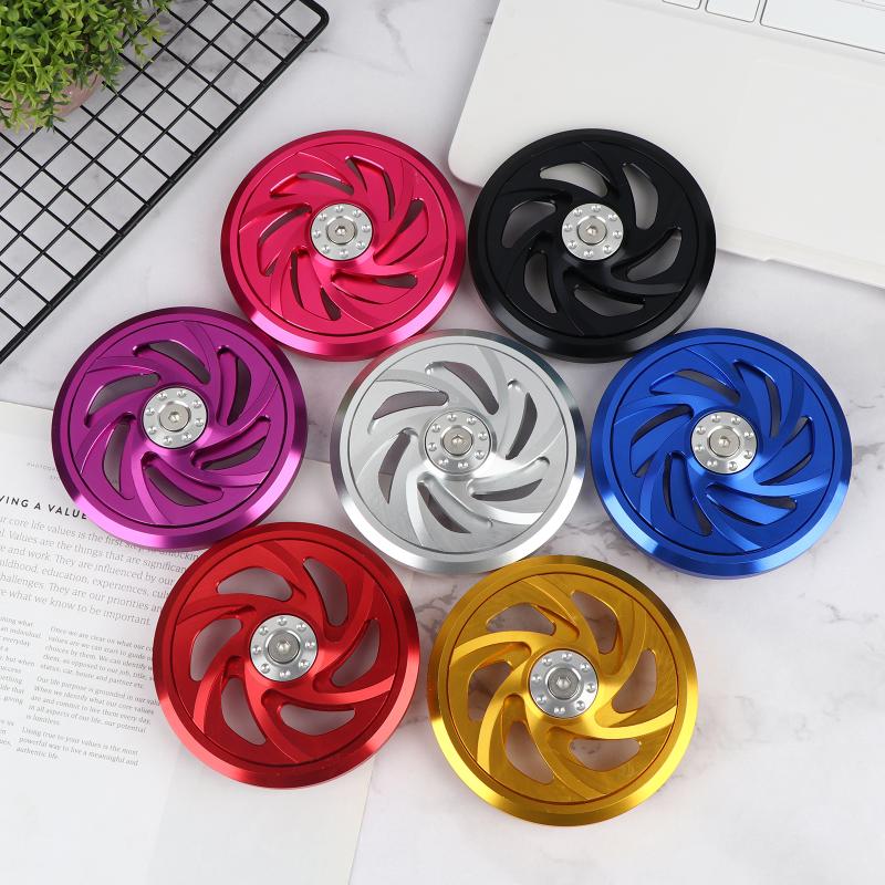 Universal Motorcycle Rotating Cooling Fan Cover Cnc Engine Protector Radiator Guard Cover For Dirtbikes Scooter Accessories