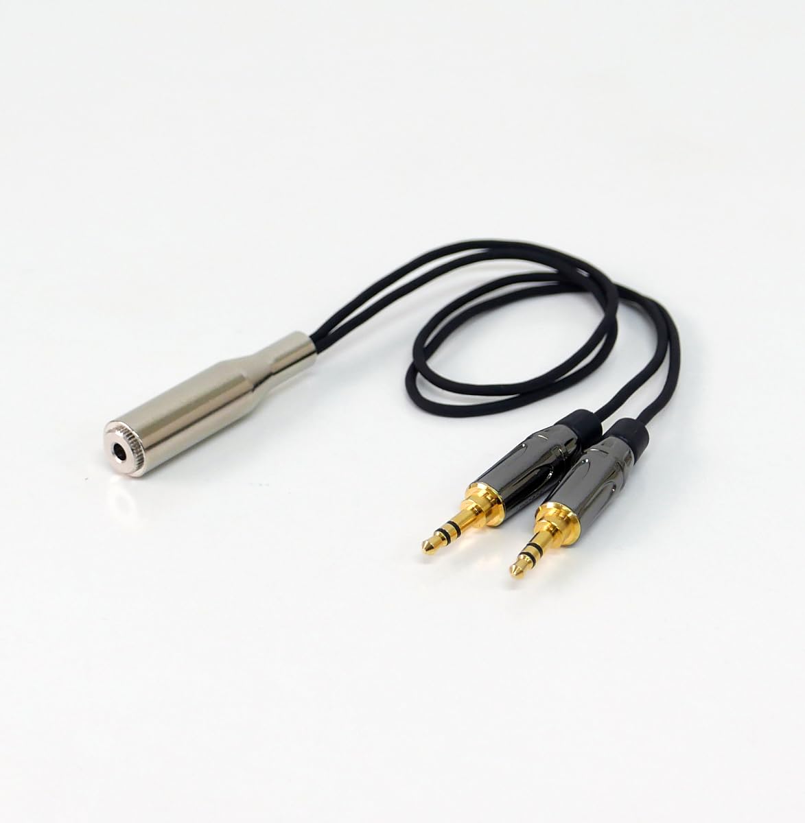 

Bird Electronics DJ7AF Audio Mixer Stereo Mini Plug x Compatible with (Reissue) Cable, 28cm, Black/Silver, 3.5mm 2, iPod/iPhone