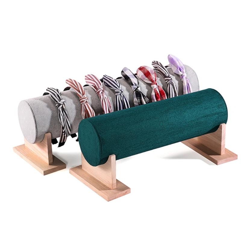 Fashion Velvets Headband Organizers Headband Display Stand Hair Accessories Shelf for Hair Accessories Jewelry Bracelets