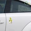 Funny Banana Flasher Peelable Stickers Vinyl Car Sticker Bumper Window Waterproof Decal