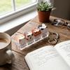 Creative Cat Fidget  Keychain Kawaii Keycap Keychain Cute Finger Keyboard Pendant  Backpack Pendant